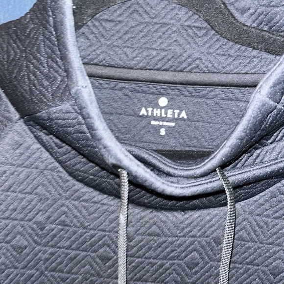 Athleta Jacquard Elevation Quilted Pullover Funnel Neck - Picture 4 of 5